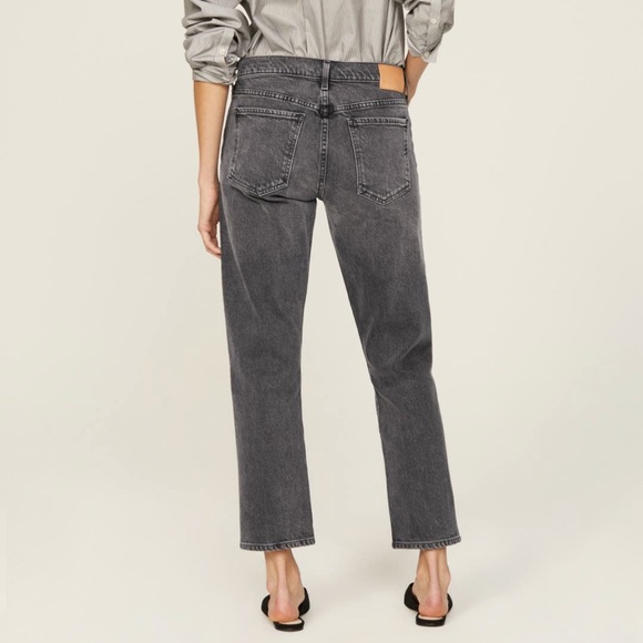 Citizens of Humanity Emerson Jeans Women’s 32 Grey Distressed - Picture 3 of 8